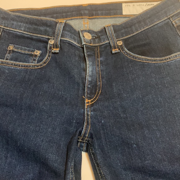 Rag & Bone Stevie Ankle Tie Capri Jeans in Paz - Picture 5 of 8